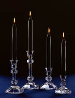 Crystal candelsticks